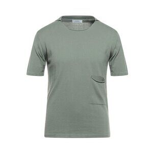Alpha Studio Knit Sage Green Short Sleeve Polo